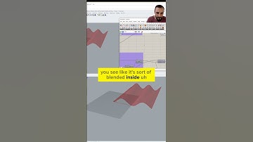 Shape surfaces with graph mappers in #grasshopper3d ! 📈🖌️#parametricdesign #surface #shortstutorial