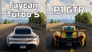 NFS Unbound: Porsche Taycan Turbo S vs McLaren P1 GTR - WHICH IS FASTEST (Drag Race)