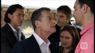 Neighbours 7662 Paul & Nick & Terese & Gary & Leo & David Scene