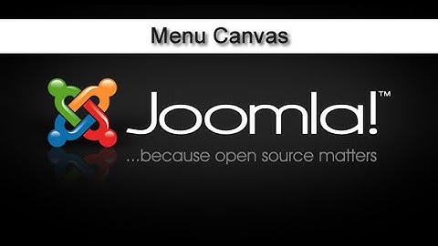 Joomla 3 Criar site completo : Menu Cavas | #Joomla 14