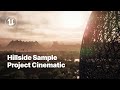 Hillside Sample Project Cinematic in Unreal Engine