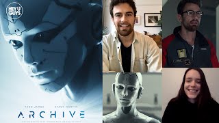 Stacy Martin & Theo James On Creating The Heart Of A.i. Sci-Fi Movie Archive