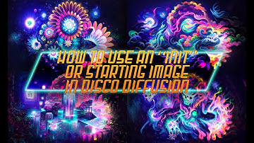 How to use a starting image in Disco Diffusion - Basic INIT or Starting Image settings Tutorial