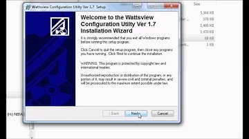 WattsVIEW DC Power Monitor Tutorial:  WattsVIEW Configuration Utility