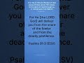 Psalms 91:3 (ESV) • Your Inheritance in Christ