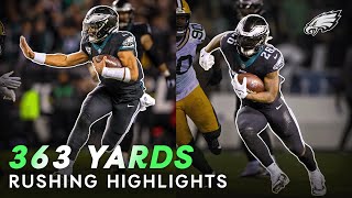 EVERY Run in the Philadelphia Eagles Victory Over the Green Bay Packers