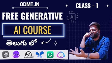 🎓 Free Generative AI Course in Telugu