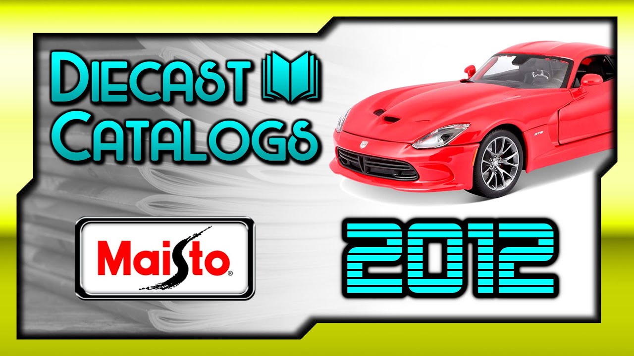 MAISTO 2012 Catalogue