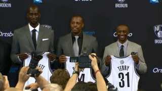 Garnett, Pierce and Terry Say Hello to Brooklyn