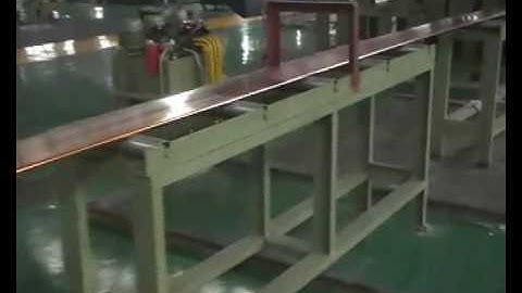 HORMESA CONTINUOUS EXTRUSION MACHINE FOR COPPER BUS BAR