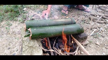 Cá Trê Nướng Ống Tre