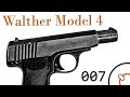 Стрелковое оружие Первой Мировой Войны. "Капсюль" 007. Германский пистолет "Вальтер", Модель 4.