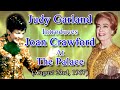 Joan Crawford | Judy Garland | Onstage At The Palace (August 23rd, 1967)