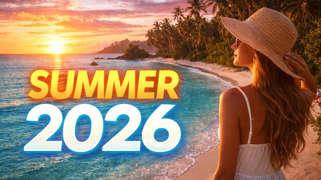 Deep House Relax 2026 ✨ Calm Vocal House Mix | Tropical Sunset & Peaceful Chill