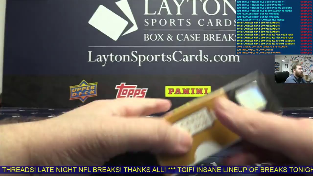 Layton Sports Cards Live! YouTube