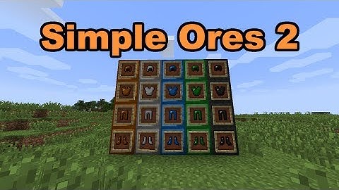 MineCraft Mod Spotlight: Simple Ores 2 (1.7.2)