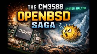 The CM3588 OpenBSD Saga (Part 3)