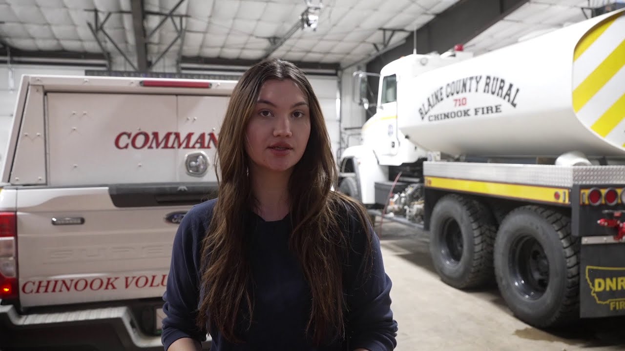 Grass fire near Chinook burns 200+ acres, damages power poles
