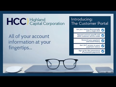 The HCC Customer Portal