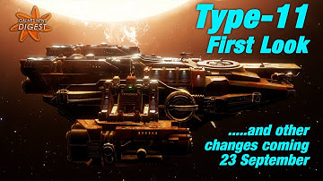 Type-11 First Look, and other changes coming 23 September (Elite Dangerous)