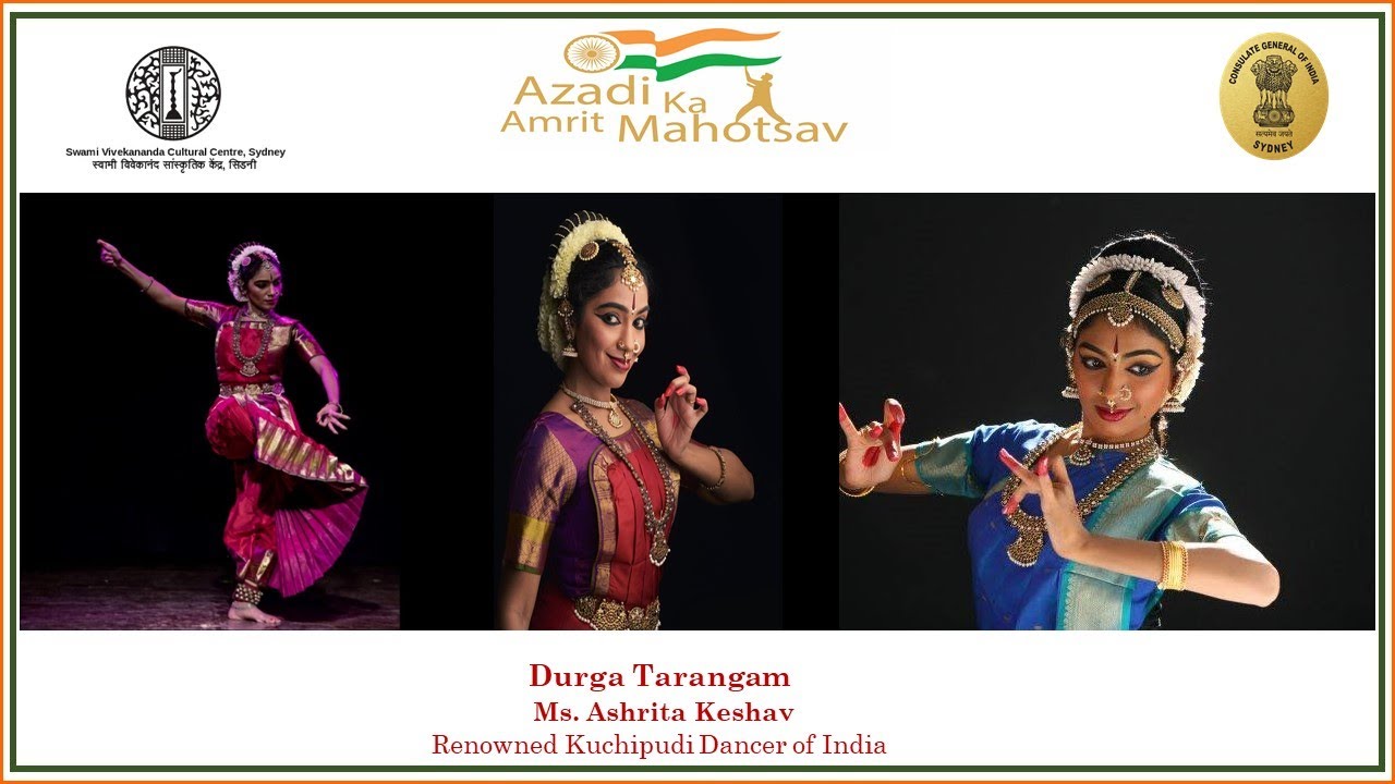 Durga Tarangam  Kuchipudi Dance Performance by Ms Ashrita Keshav