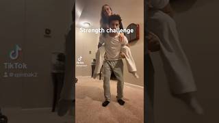 Idk I think I won 🫢💪 #couple #couples #strength #trend #comedy #relatable #shorts #funny