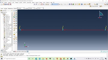 Simply supported beam solution in Abaqus