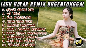 Lagu Dayak Terpopuler • Nonstop Terbaru 2025 • Dj Remix OrgenTunggal