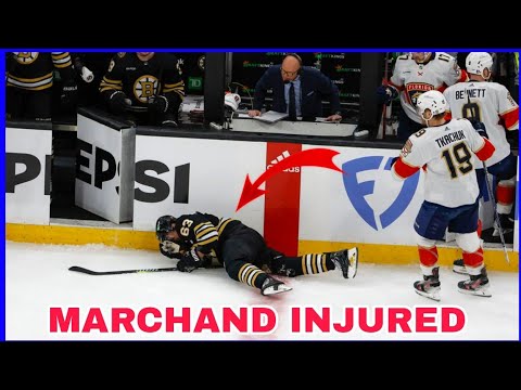 Latest updates on Bruins captain Brad Marchand's upper body injury