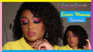 EASTER EYE MAKEUP | EASTER MAKEUP LOOK