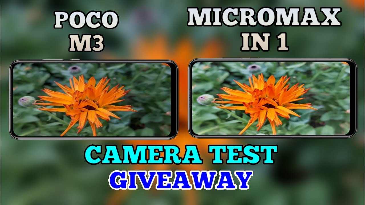 Micromax In 1 Vs Poco M3 Camera Test | Poco M3 Vs Micromax In 1 Camera Comparison