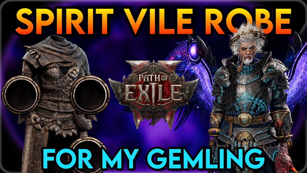 I Crafted an Excpetional Spirit Vile Robe for my Gemling Spark Build | POE 2 0.5.5