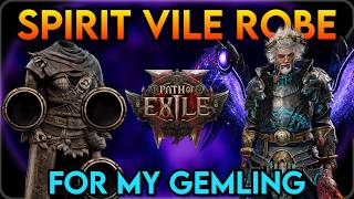 I Crafted an Excpetional Spirit Vile Robe for my Gemling Spark Build | POE 2 0.5.5
