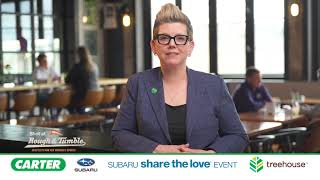 Carter Subaru Shares the Love with Treehouse for Kids!