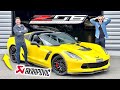 Essai corvette c7 z06 manuelle  highway to hell 