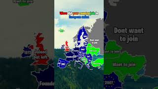 When did Your Country Join in the European Union | World Things |
