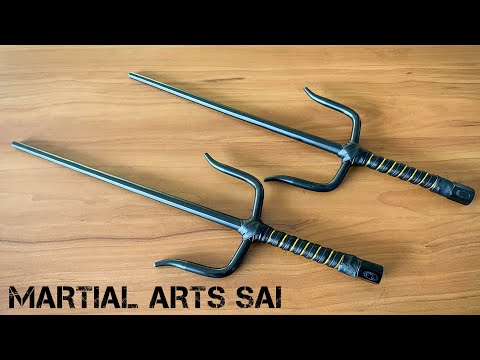 Black Ninja Sai Martial Arts Weapon
