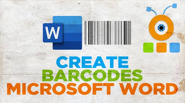 How to Create Barcodes in Word