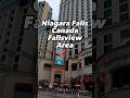 Niagara Falls Canada Fallsview Area