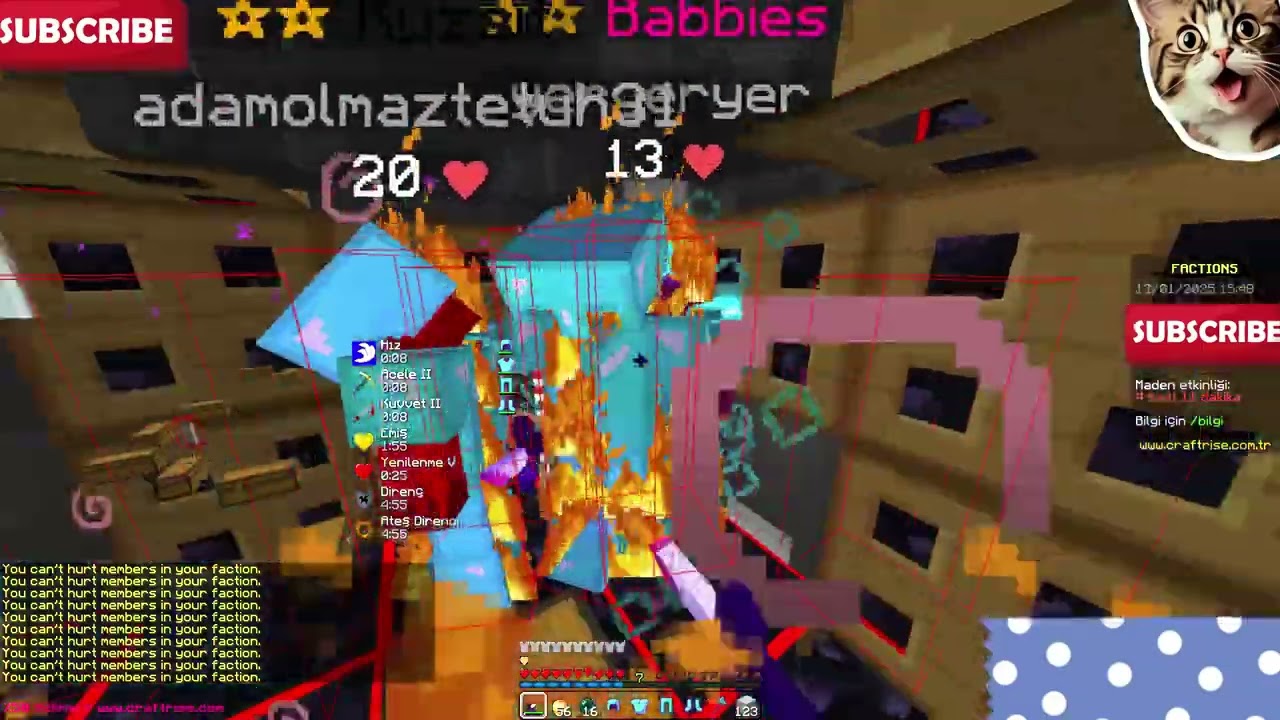 CraftRise Factions - Edit Avı #2 #craftrise #factions