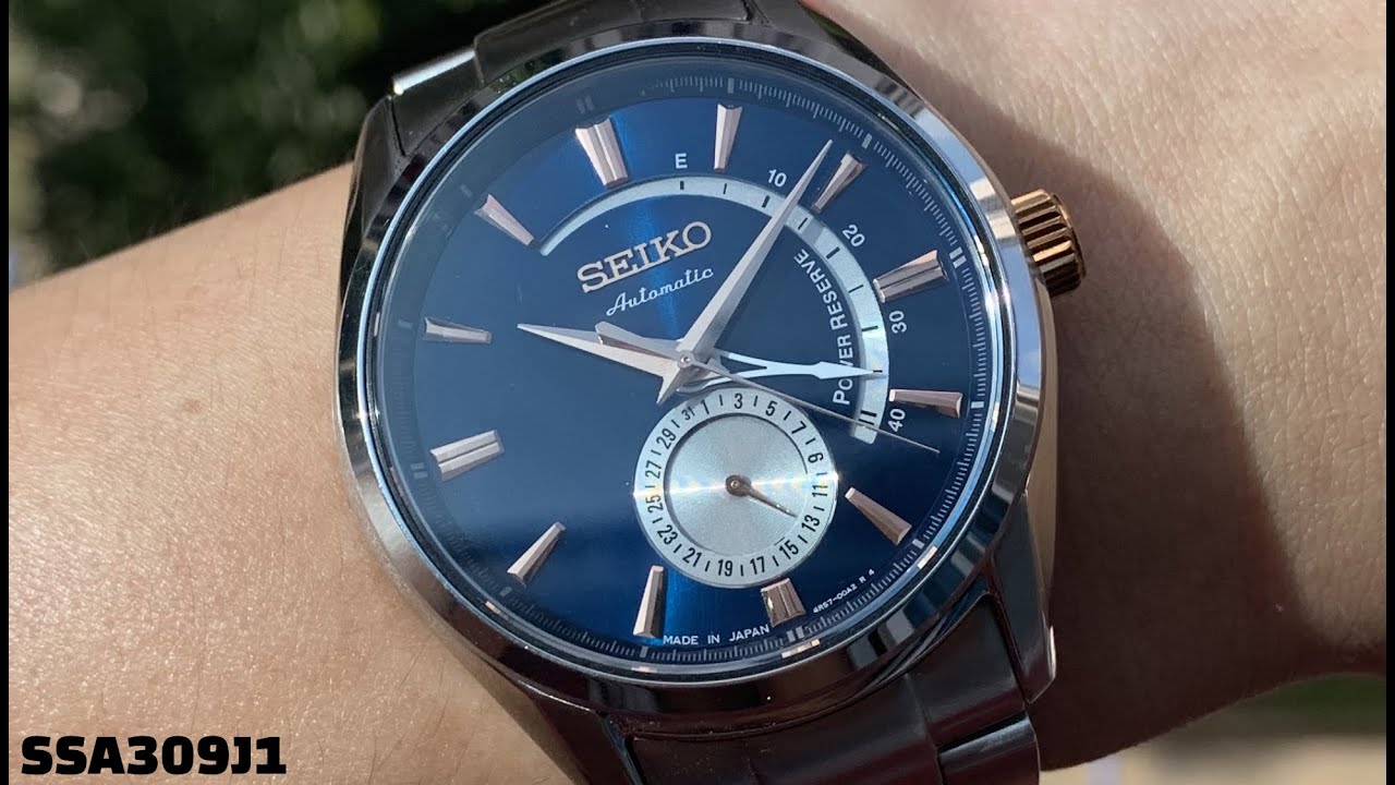 Seiko] Presage 60th Anniversary Watch SSA309J1 - Unboxing - YouTube