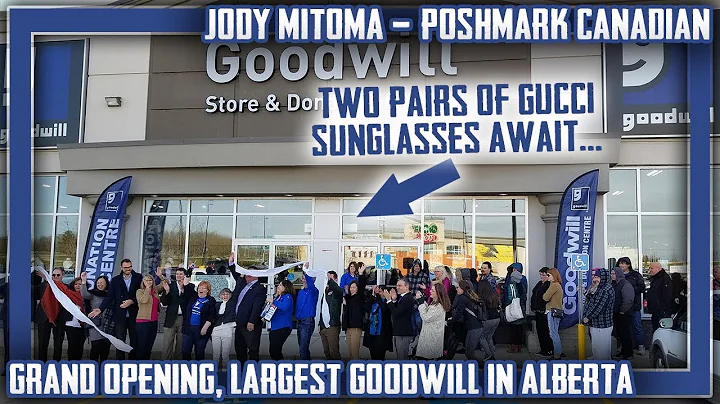 Largest Goodwill in Alberta/Canada Grand Opening Poshmark Reselling Thrift Haul