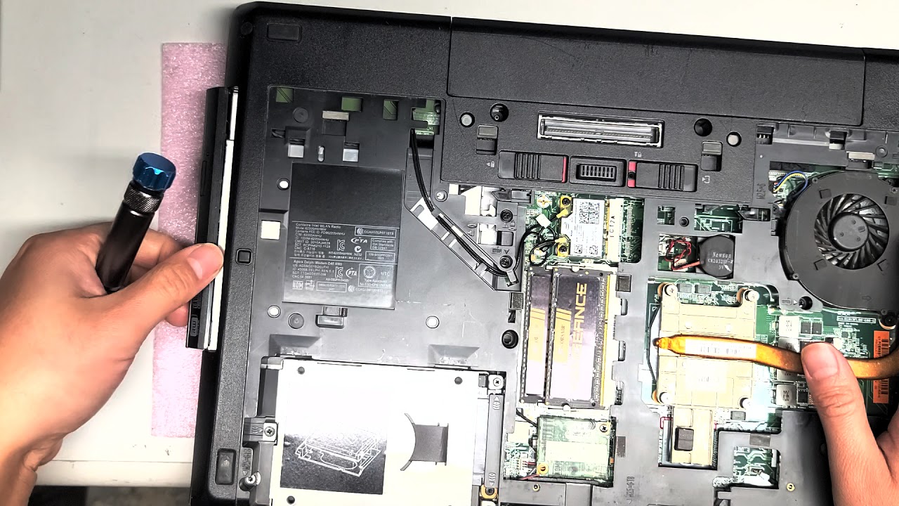 HP ProBook 6560B Disassembly RAM SSD Hard Drive Upgrade Repair Battery  Replacement - YouTube