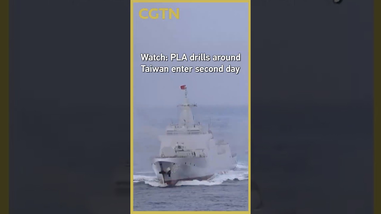 Watch: PLA drills around Taiwan enter second day