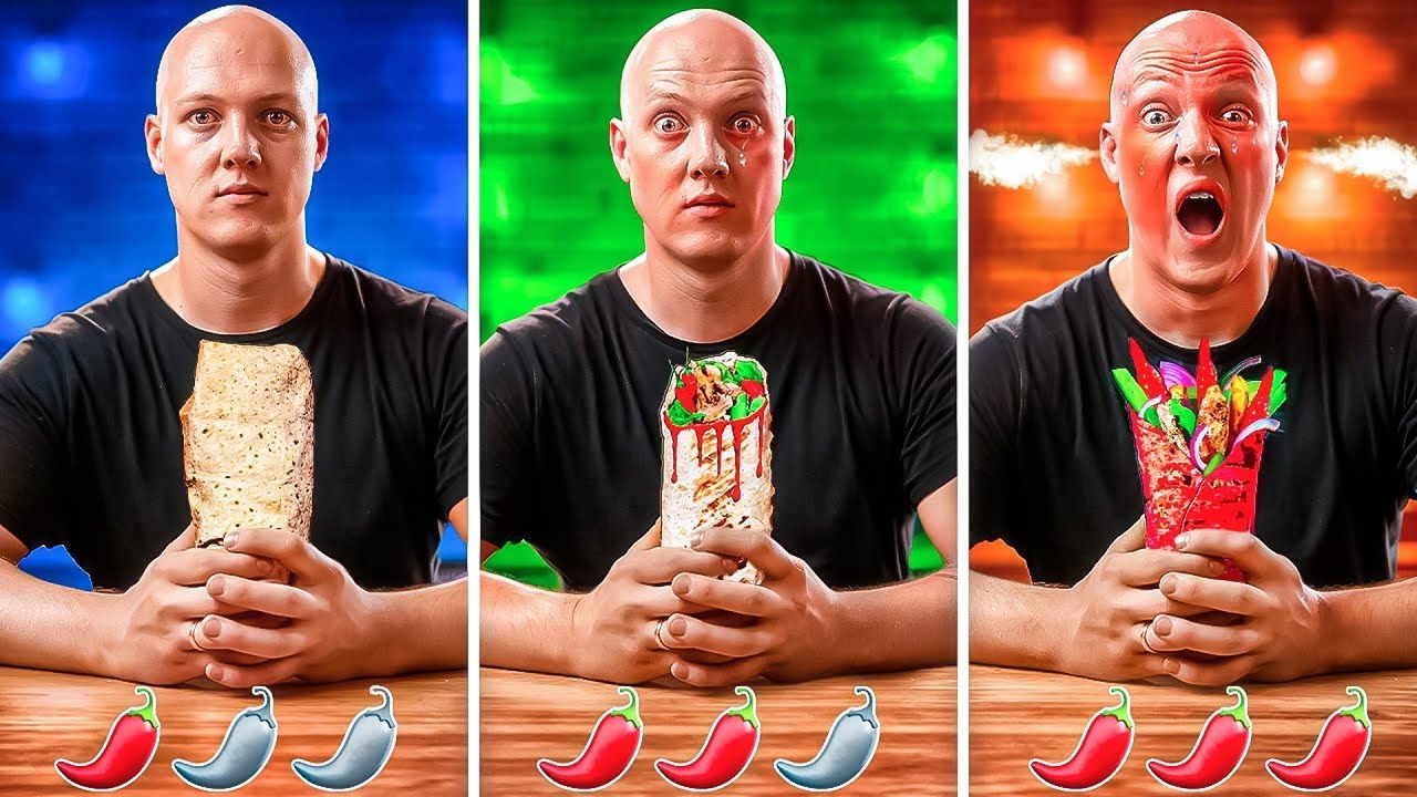 Shawarma Piccanti vs Shawarma Più Piccanti vs Shawarma Molto Piccanti da VANZAI