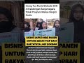 Orang tua murid blokade menolak MBG masuk ke sekolah #shorts