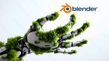 Proximity Growth animation with Geometry Nodes! Blender Animation
