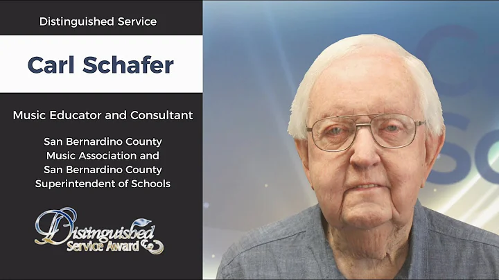 2018 Distinguished Service Award Recipient: Carl S...