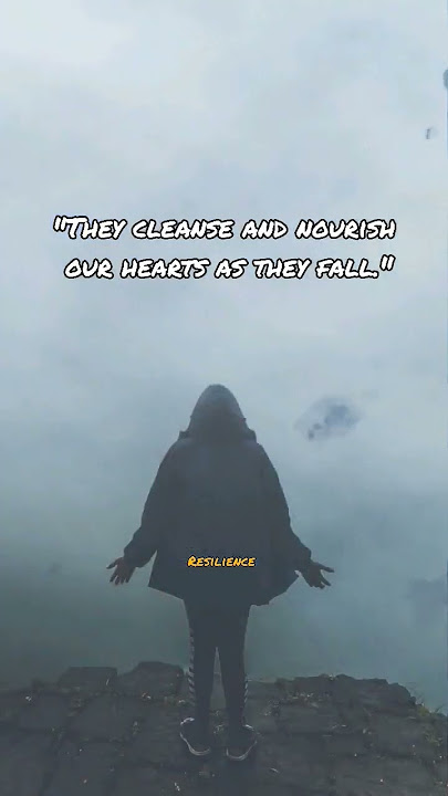 💧🌧️ Embracing Rain and Tears: #Vulnerability #BeautyOfEmotions #HealingJourney  #shorts #viral#new