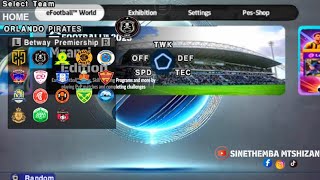 eFootball 25 Pes PPSSPP Mzansi Edition by Snethemba Password and how to set offline android